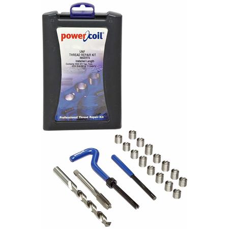 CROSSROAD DISTRIBUTOR SOURCE Helical Insert Repair Kit, Helical Inserts, 3/8"-24, Steel 3534-3/8K